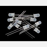 Diffused 5mm Slow Fade Flashing RGB LED - 10 pack [Slow fade] - Image 1