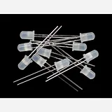 Diffused 5mm Slow Fade Flashing RGB LED - 10 pack [Slow fade] - Image 1