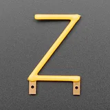 Alphabet LED Filament - Warm White Letter "Z" - Image 2