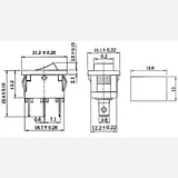 Rocker Switch: 3-Pin, SPDT, 10A - Image 3
