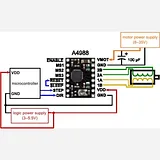 A4988 Stepper Motor Driver Carrier, Black Edition - Image 9