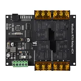 4-Channel Industrial Modbus RTU Relay Module – 30A, RS485, LED Indicators, Rail-Mount - Image 5