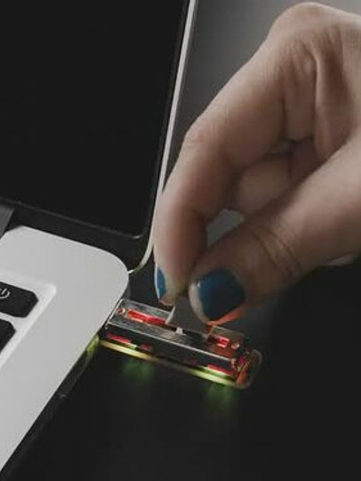 Adafruit Slider Trinkey - USB NeoPixel Slide Potentiometer