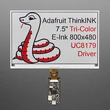 7.5" 800x480 Tri-Color eInk / ePaper - Bare Display - Image 1