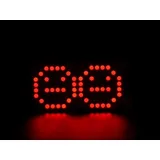 Adafruit 0.8 8x16 LED Matrix FeatherWing Display Kit - Red - Image 3