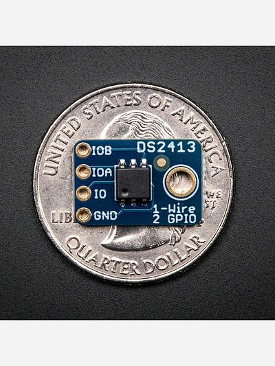 DS2413 1-Wire Two GPIO Controller Breakout