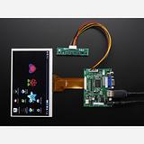 HDMI 4 Pi: 7 Display no Touchscreen 800x480 - HDMI/VGA/NTSC/PAL - Image 3