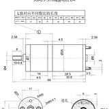 12v JGA25-370 DC speed reduction motor 60 RPM - Image 3