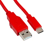 USB-A to USB-C Cable - 1m, USB 2.0 (Flexible Silicone) - Image 2