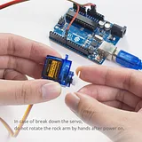 SunFounder 9g Metal SF180M Digital Half Metal Semi-metal Micro Servo 2pack - Image 4
