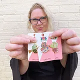 Filled With Feminine Rage Lapel Pin - Image 6