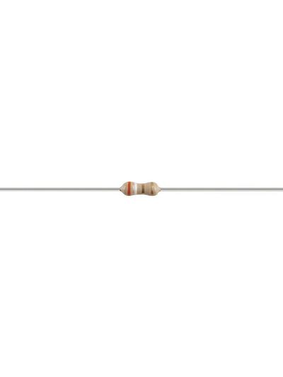 1M Ohm 1 Watt Carbon Film Resistors - Pack of 2