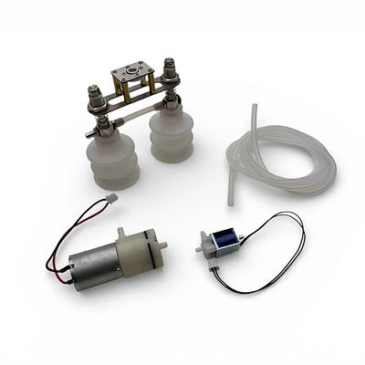 PWM Electronic Switch Robotic Arm Air Pump Valve Controller Vacuum Suction Cup Set