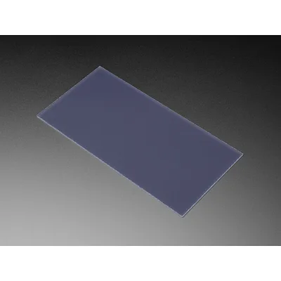 Black LED Diffusion Acrylic Panel - 10.2 x 5.1 - 0.1 / 2.6mm thick