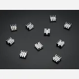 Aluminum SMT Heat Sinks 10 Pack - 0.25x0.25 x 0.15 tall - Image 5