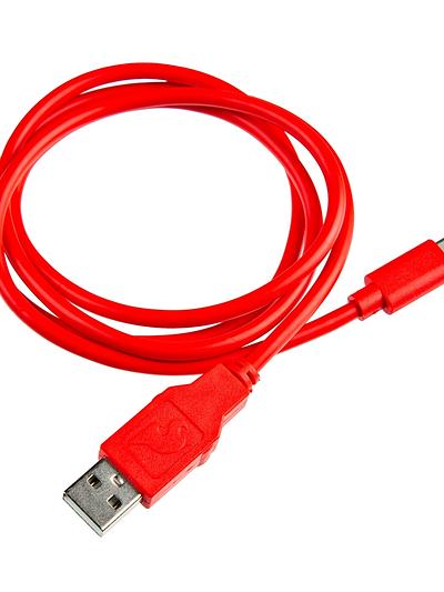 USB-A to USB-C Cable - 1m, USB 2.0 (Flexible Silicone)