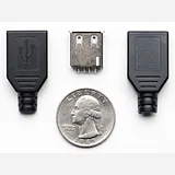 USB DIY Connector Shell - Type A Socket - Image 5