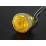Mini LED Arcade Button - 24mm Translucent Yellow - Image 4