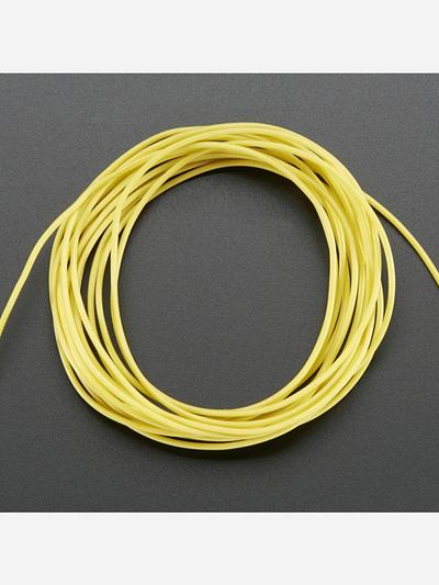 Silicone Cover Stranded-Core Wire - 2m 30AWG Yellow