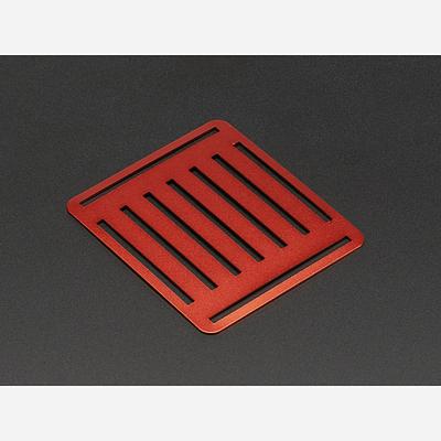 Top Metal Plate for a Mini Robot Rover Chassis