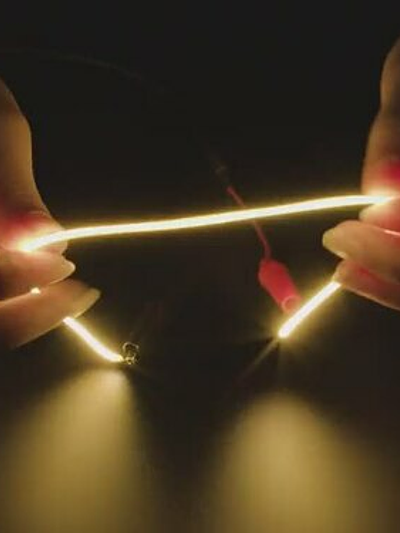 nOOds - Flexible LED Filament - 3V 300mm long - Yellow