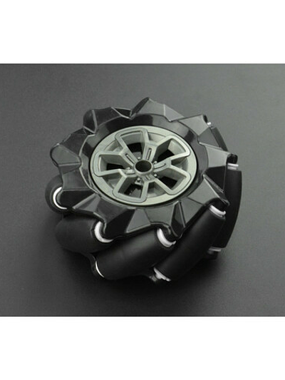 Black Mecanum Wheel (97mm) - Right