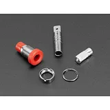 Panel-Mount Banana Jacks 4mm - Pack of 5 Multi-Color - Image 2
