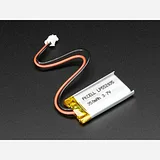 Lithium Ion Polymer Battery - 3.7v 350mAh - Image 2