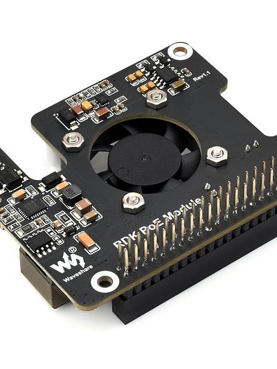 RDK X5 PoE Expansion Board with Fan & Heatsink, 802.3af/at