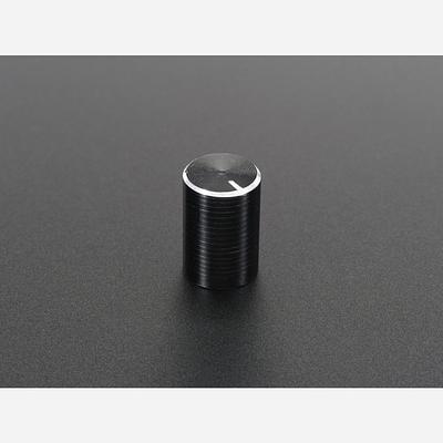 Slim Metal Potentiometer Knob - 10mm Diameter x 15mm - T18