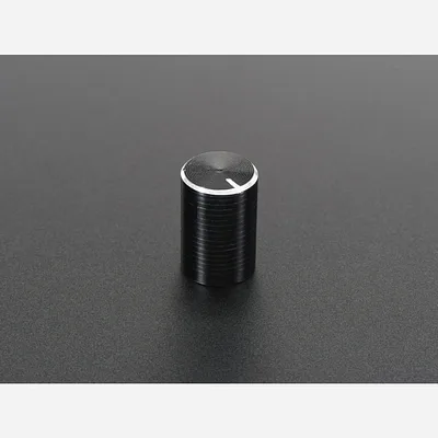 Slim Metal Potentiometer Knob - 10mm Diameter x 15mm - T18
