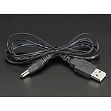 USB to 2.1mm Male Barrel Jack Cable [22AWG  1 meter] - Image 3