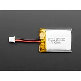 Lithium Ion Polymer Battery with Short Cable - 3.7V 420mAh - Image 4