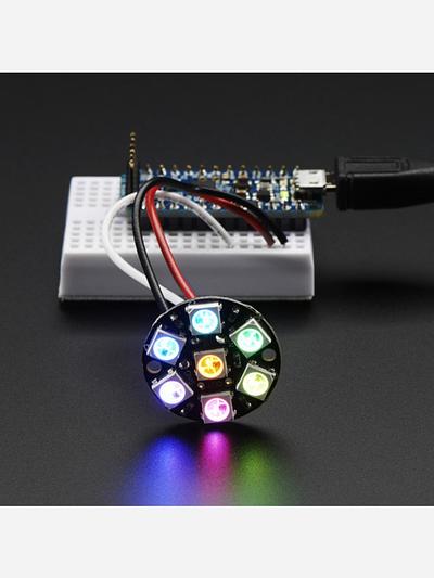 NeoPixel Jewel - 7 x 5050 RGB LED with Integrated Drivers