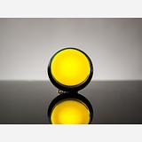 Large Arcade Button with LED - 60mm Yellow - Image 2