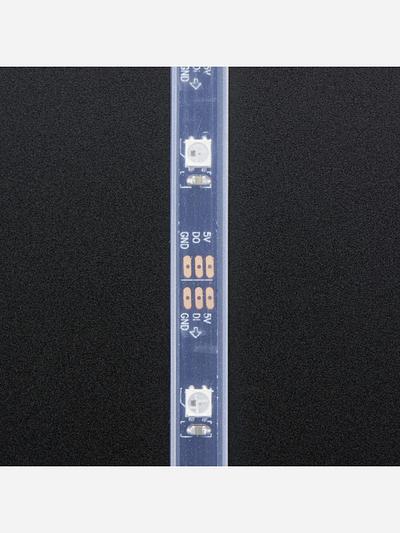 Adafruit Mini Skinny NeoPixel Digital RGB LED Strip - 30 LED/m [BLACK]