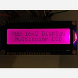 RGB backlight positive LCD 16x2 + extras [black on RGB] - Image 4