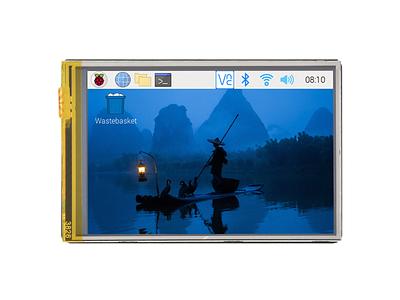 Raspberry Pi 3.5" Resistive Touch IPS Display – 320x480, 262K Colors