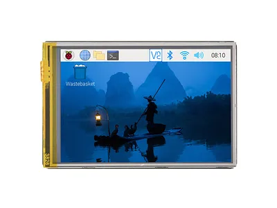 Raspberry Pi 3.5" Resistive Touch IPS Display – 320x480, 262K Colors
