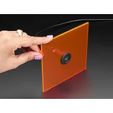 USB Mini B Jack to USB A Jack Round Panel Mount Adapter - Image 3