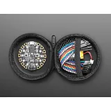 Round Black Zipper Case - Image 1