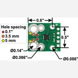 ACS711EX Current Sensor Carrier -31A to +31A - Image 5