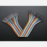 Premium Female/Female Jumper Wires - 20 x 6 (150mm) - Image 1