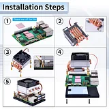 Low-profile ICE Tower Plus Cooler for Raspberry Pi 5 - Image 5