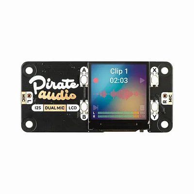 Pirate Audio: Dual Mic for Raspberry Pi