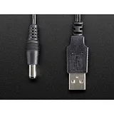 USB to 2.1mm Male Barrel Jack Cable [22AWG  1 meter] - Image 6