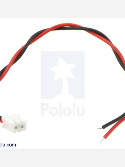 2-Pin Female JST XH-Style Cable (15cm)