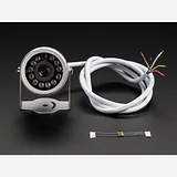 Weatherproof TTL Serial JPEG Camera with NTSC Video and IR LEDs - Image 1