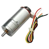 12V GA25-370 DC Gear motor with Speed Encode 280 RMP - Image 4
