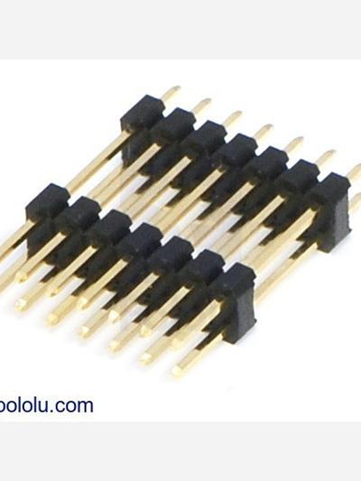 0.100 (2.54 mm) Extended Male Header: 2x7-Pin, 22.85 mm